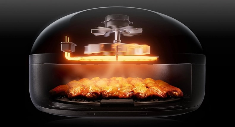 bread oven carbon fiber halogen bulb