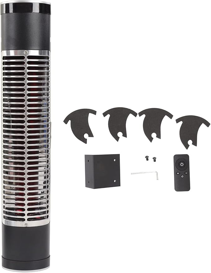 Mirror infrared heater bathroom