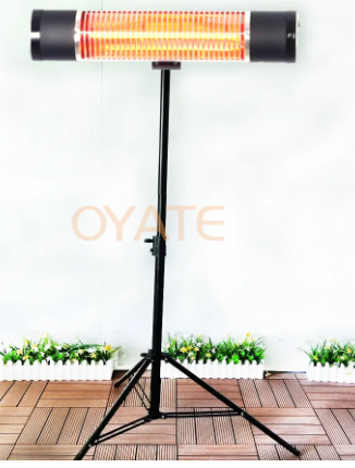 Distance between patio heater and ceiling